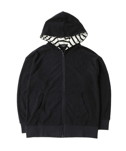 GLAZOS(グラソス)の「パイル・ジップアップパーカー【セットアップ対応】(パーカー・キッズ・ネイビー/グレー・160cm/140cm/130cm/170cm/150cm)」の16枚目の写真