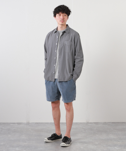 SAVE KHAKI UNITED(セーブカーキユナイテッド)の「SAVE KHAKI UNITED CORDUROY EASY SHORT(その他パンツ・メンズ・ブラック/ネイビー/ブラウン/アーミー・MEDIUM/LARGE/X-LARGE)」の5枚目の写真