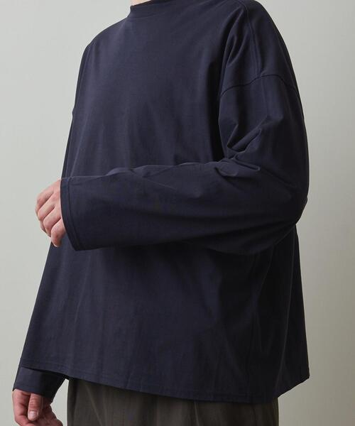 【新品未使用】サンスペル スティーブンアラン 別注 ボートネックティー ネイビー Steven Alan（スティーブンアラン）の「＜Steven Alan＞ HI-DENS