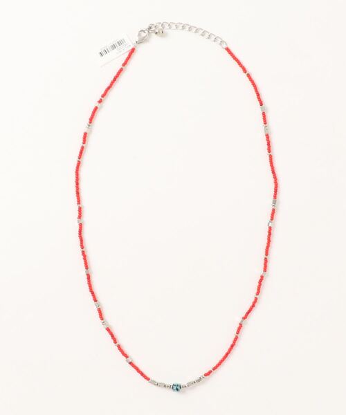 チャイハネ（チャイハネ）の「【チャイハネ】ミリオンMEN'Sネックレス（ネックレス・メンズ・ターコイズブルー/レッド/ホワイト/ライトブルー/イエロー/ブラック・FREE）」の6枚目の写真