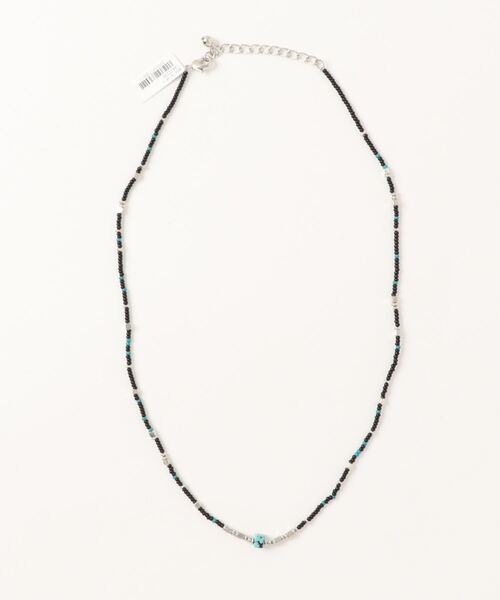 チャイハネ（チャイハネ）の「【チャイハネ】ミリオンMEN'Sネックレス（ネックレス・メンズ・ターコイズブルー/レッド/ホワイト/ライトブルー/イエロー/ブラック・FREE）」の3枚目の写真