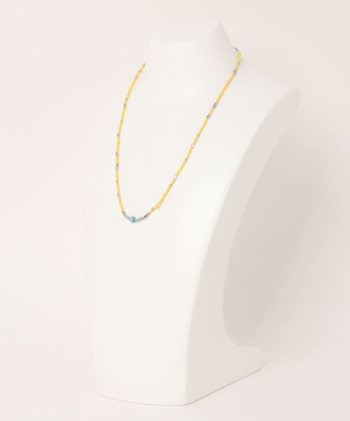 チャイハネ（チャイハネ）の「【チャイハネ】ミリオンMEN'Sネックレス（ネックレス・メンズ・ターコイズブルー/レッド/ホワイト/ライトブルー/イエロー/ブラック・FREE）」の7枚目の写真