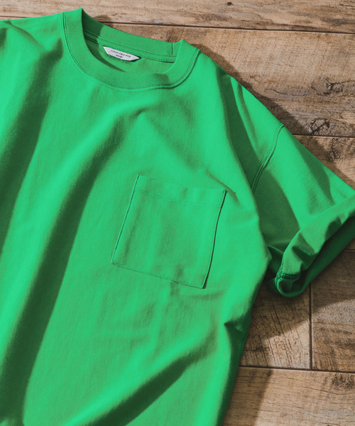 URBAN RESEARCH DOORS（アーバンリサーチドアーズ）の「USAコットンショートスリーブTシャツ（Tシャツ/カットソー・メンズ・ホワイト/ピンク/ブラック/ブルー/イエロー/グリーン・X-LARGE/MEDIUM/LARGE）」の4枚目の写真