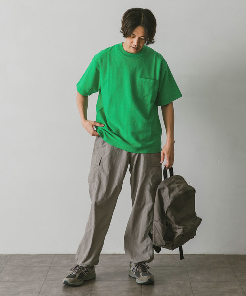 URBAN RESEARCH DOORS（アーバンリサーチドアーズ）の「USAコットンショートスリーブTシャツ（Tシャツ/カットソー・メンズ・ホワイト/ピンク/ブラック/ブルー/イエロー/グリーン・X-LARGE/MEDIUM/LARGE）」の9枚目の写真