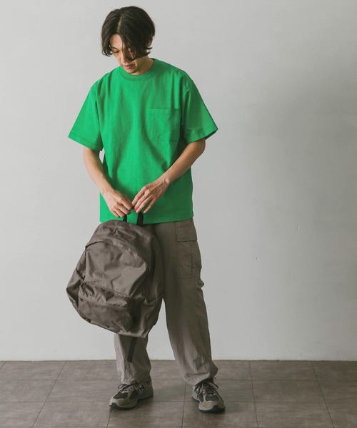 URBAN RESEARCH DOORS（アーバンリサーチドアーズ）の「USAコットンショートスリーブTシャツ（Tシャツ/カットソー・メンズ・ホワイト/ピンク/ブラック/ブルー/イエロー/グリーン・X-LARGE/MEDIUM/LARGE）」の10枚目の写真