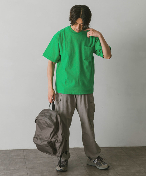URBAN RESEARCH DOORS（アーバンリサーチドアーズ）の「USAコットンショートスリーブTシャツ（Tシャツ/カットソー・メンズ・ホワイト/ピンク/ブラック/ブルー/イエロー/グリーン・X-LARGE/MEDIUM/LARGE）」の11枚目の写真