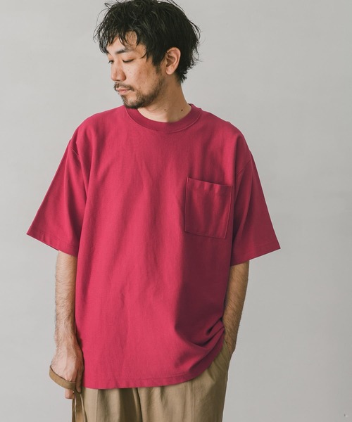 URBAN RESEARCH DOORS（アーバンリサーチドアーズ）の「USAコットンショートスリーブTシャツ（Tシャツ/カットソー・メンズ・ホワイト/ピンク/ブラック/ブルー/イエロー/グリーン・X-LARGE/MEDIUM/LARGE）」の12枚目の写真