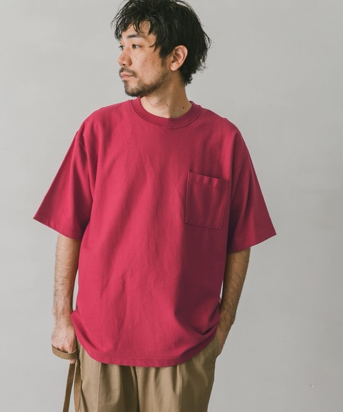 URBAN RESEARCH DOORS（アーバンリサーチドアーズ）の「USAコットンショートスリーブTシャツ（Tシャツ/カットソー・メンズ・ホワイト/ピンク/ブラック/ブルー/イエロー/グリーン・X-LARGE/MEDIUM/LARGE）」の14枚目の写真