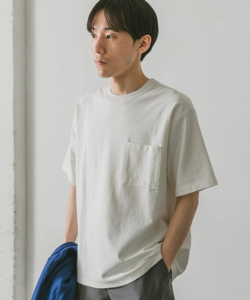 URBAN RESEARCH DOORS（アーバンリサーチドアーズ）の「USAコットンショートスリーブTシャツ（Tシャツ/カットソー・メンズ・ホワイト/ピンク/ブラック/ブルー/イエロー/グリーン・X-LARGE/MEDIUM/LARGE）」の19枚目の写真