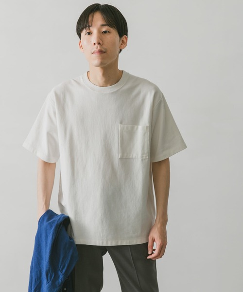 URBAN RESEARCH DOORS（アーバンリサーチドアーズ）の「USAコットンショートスリーブTシャツ（Tシャツ/カットソー・メンズ・ホワイト/ピンク/ブラック/ブルー/イエロー/グリーン・X-LARGE/MEDIUM/LARGE）」の21枚目の写真