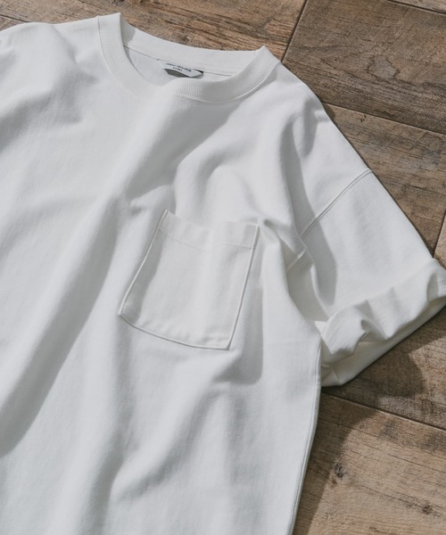 URBAN RESEARCH DOORS（アーバンリサーチドアーズ）の「USAコットンショートスリーブTシャツ（Tシャツ/カットソー・メンズ・ホワイト/ピンク/ブラック/ブルー/イエロー/グリーン・X-LARGE/MEDIUM/LARGE）」の2枚目の写真