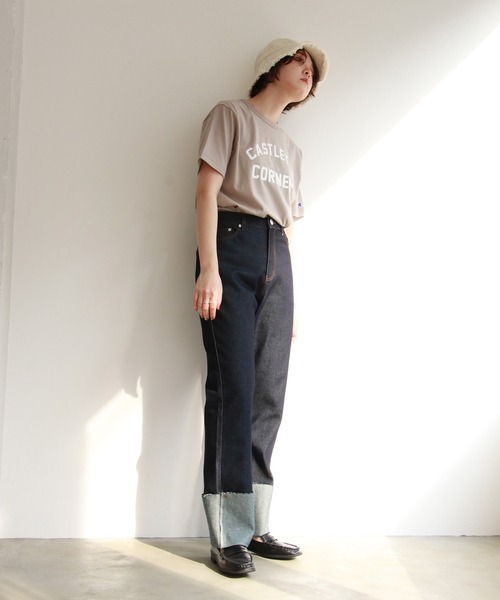 【♡greenmilk♡ 】エピヌ ロールアップデニム M épine roll up jeans | épine