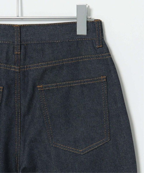 notch.(ノッチ)の「11OZ生デニムロールアップパンツ(デニムパンツ・レディース・ブラック/ネイビー・M)」の15枚目の写真