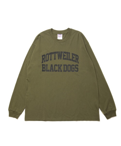 ROTTWEILER（ロットワイラー）の「2 LINE B.D LS TEE（Tシャツ/カットソー・メンズ・オリーブ/ブラック・S/XL/M/L）」の12枚目の写真