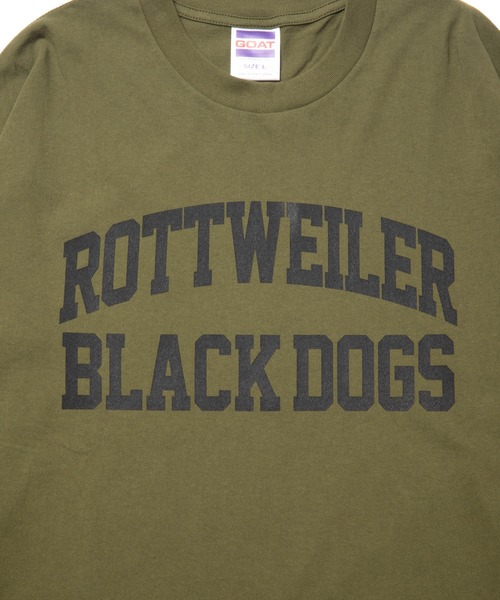 ROTTWEILER（ロットワイラー）の「2 LINE B.D LS TEE（Tシャツ/カットソー・メンズ・オリーブ/ブラック・S/XL/M/L）」の7枚目の写真