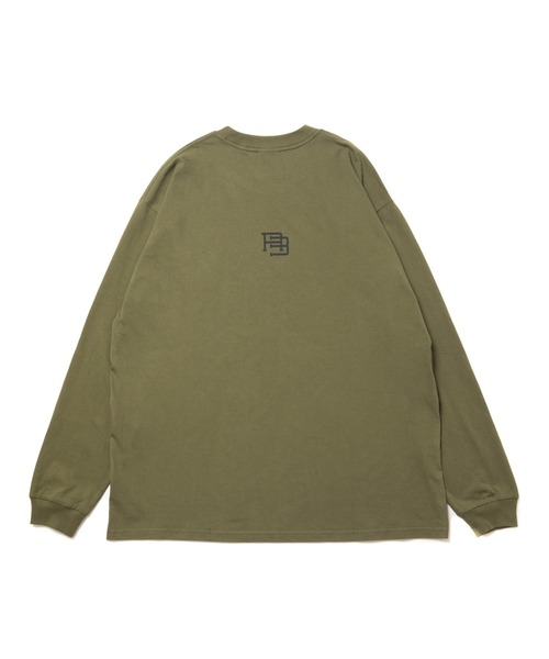 ROTTWEILER（ロットワイラー）の「2 LINE B.D LS TEE（Tシャツ/カットソー・メンズ・オリーブ/ブラック・S/XL/M/L）」の5枚目の写真