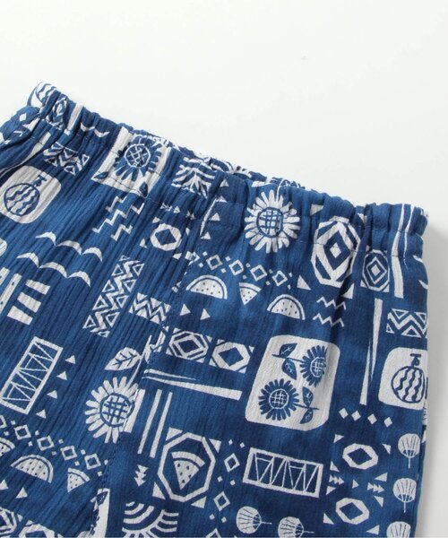 BREEZE 甚平 130cm 昆虫プリント BREEZE（ブリーズ）の「昆虫＆タイル柄甚平（浴衣）」 - WEAR