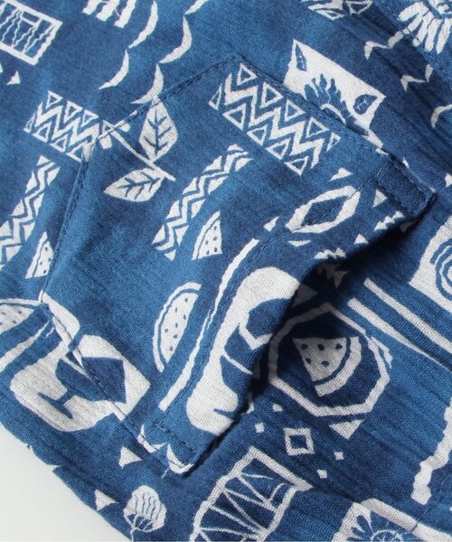 BREEZE 甚平 130cm 昆虫プリント BREEZE（ブリーズ）の「昆虫＆タイル柄甚平（浴衣）」 - WEAR