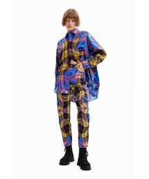 Desigual Maria Escote チェック パンツ PSHICO S Desigual Maria Escote チェック パンツ PSHICO S