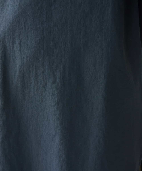 a.v.v（アーヴェヴェ）の「【M-XXL】リングドットBIGシャツ（シャツ/ブラウス・メンズ・チャコールグレー/ホワイト・48/50/52/46）」の8枚目の写真