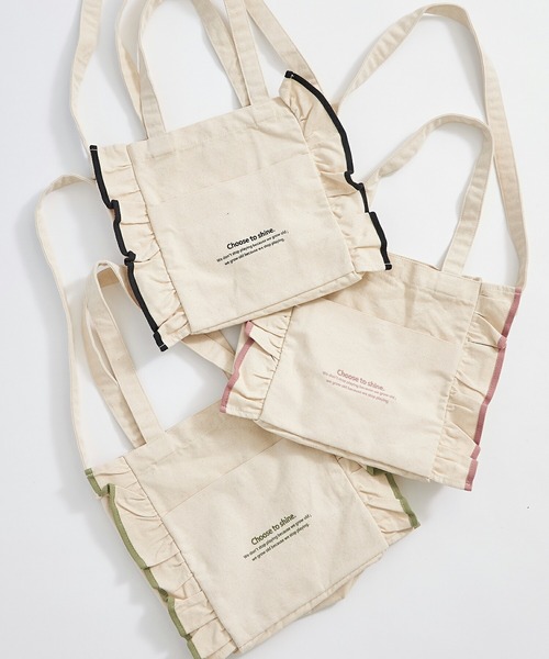 トートバッグ tooco tocco closet（トッコ クローゼット）の「フリル付き2WAY