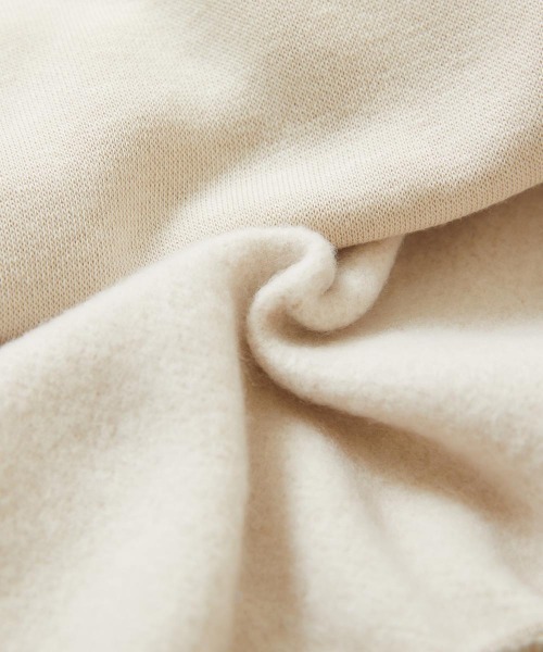 devirock(デビロック)の「裏起毛 バックフリル トレーナー(スウェット・キッズ・ピンクベージュ/スミクロ/ブルー系その他/アイボリー/パープル系3/ライトグレー/グリーン系その他・100cm/110cm/120cm/130cm/140cm/150cm/160cm)」の12枚目の写真