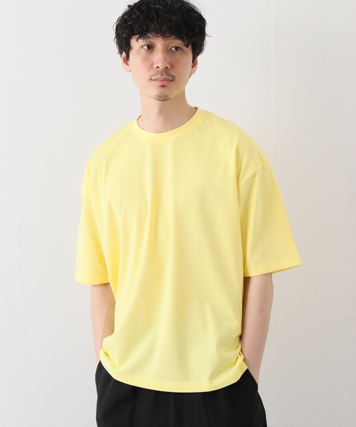 B.C STOCK(ベーセーストック)の「TUCK OVER TEE(Tシャツ/カットソー・メンズ・ホワイト/イエロー/グリーン/ブルー系その他・MEDIUM/LARGE)」の8枚目の写真