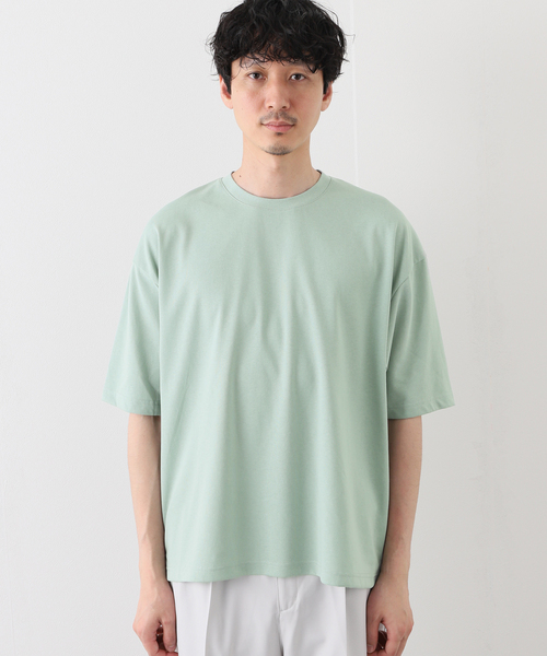 B.C STOCK(ベーセーストック)の「TUCK OVER TEE(Tシャツ/カットソー・メンズ・ホワイト/イエロー/グリーン/ブルー系その他・MEDIUM/LARGE)」の10枚目の写真