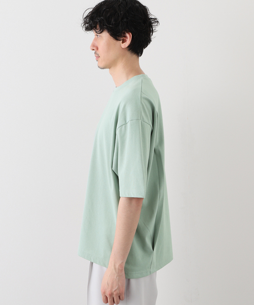 B.C STOCK(ベーセーストック)の「TUCK OVER TEE(Tシャツ/カットソー・メンズ・ホワイト/イエロー/グリーン/ブルー系その他・MEDIUM/LARGE)」の11枚目の写真