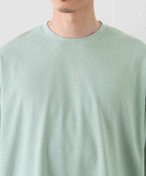B.C STOCK(ベーセーストック)の「TUCK OVER TEE(Tシャツ/カットソー・メンズ・ホワイト/イエロー/グリーン/ブルー系その他・MEDIUM/LARGE)」の13枚目の写真