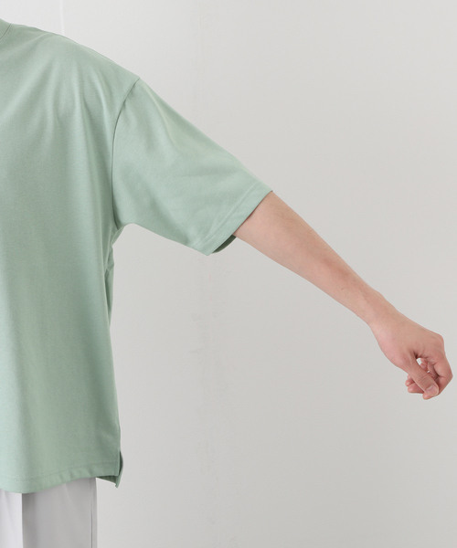 B.C STOCK(ベーセーストック)の「TUCK OVER TEE(Tシャツ/カットソー・メンズ・ホワイト/イエロー/グリーン/ブルー系その他・MEDIUM/LARGE)」の15枚目の写真