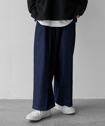 CASPER JOHN | Tapered wide denim pants/テーパードワイドデニムパンツ(デニムパンツ)