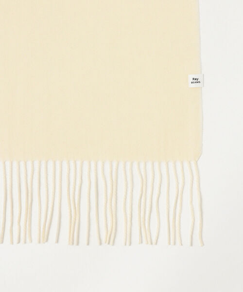 Ray BEAMS(レイビームス)の「Ray BEAMS / カシミヤ ストール(ストール/ショール・レディース・オフホワイト/ライトグレー/ブラック/サックスブルー・ONE SIZE)」の21枚目の写真