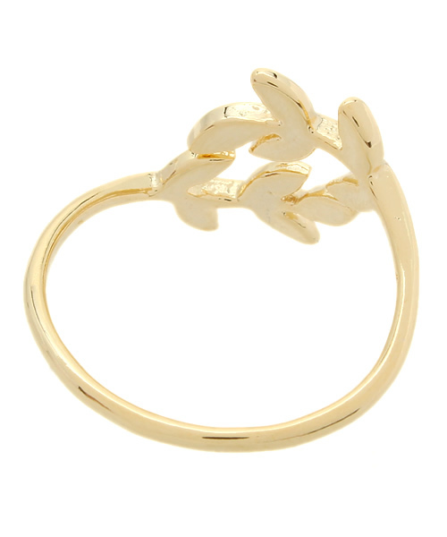 Kastane（カスタネ）の「【Kastane】リーフリング（リング・レディース・ゴールド・FREE）」の3枚目の写真