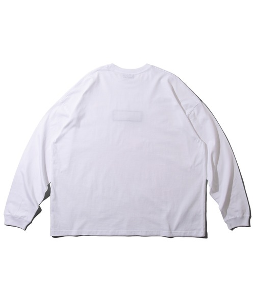 Subciety（サブサエティ）の「PAISLEY BOX L/S（Tシャツ/カットソー・メンズ・ホワイト/ブラック・MEDIUM/LARGE/X-LARGE/SMALL）」の4枚目の写真