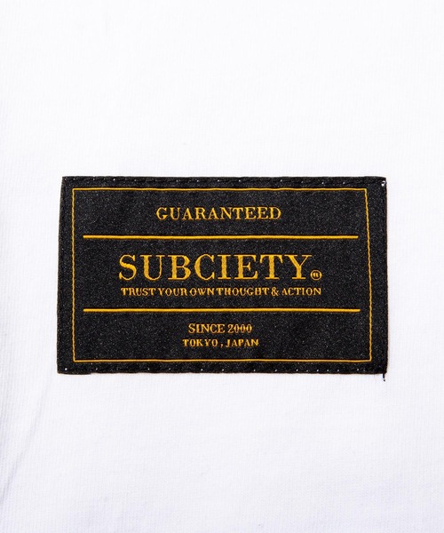 Subciety（サブサエティ）の「PAISLEY BOX L/S（Tシャツ/カットソー・メンズ・ホワイト/ブラック・MEDIUM/LARGE/X-LARGE/SMALL）」の7枚目の写真