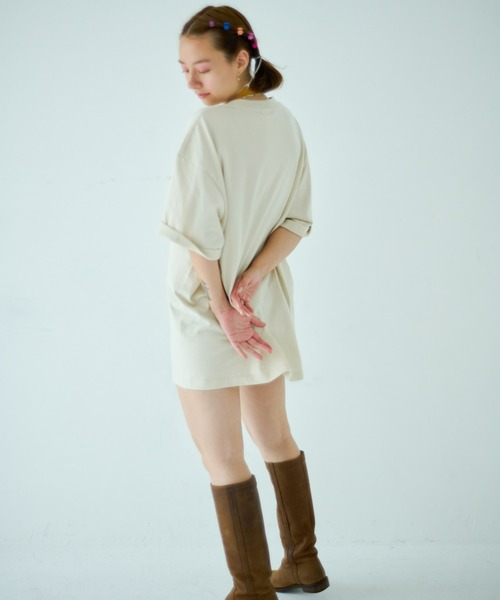 STOCK（ストック）の「Unite Tee（Tシャツ/カットソー・レディース・ライトベージュ・FREE）」の12枚目の写真