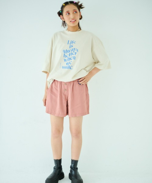 STOCK（ストック）の「Unite Tee（Tシャツ/カットソー・レディース・ライトベージュ・FREE）」の19枚目の写真