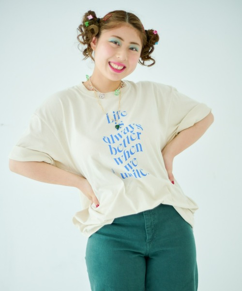 STOCK（ストック）の「Unite Tee（Tシャツ/カットソー・レディース・ライトベージュ・FREE）」の20枚目の写真