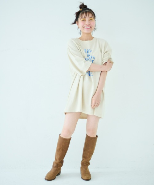 STOCK（ストック）の「Unite Tee（Tシャツ/カットソー・レディース・ライトベージュ・FREE）」の17枚目の写真