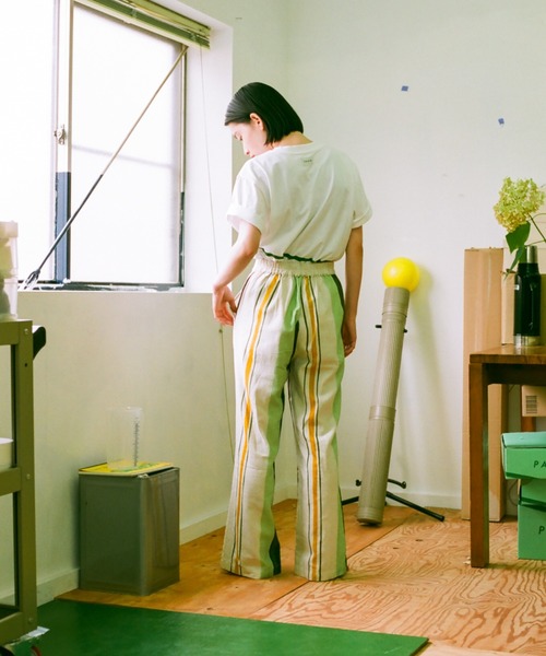 PAMM 知性のストライプパンツ　海砂利　サイズ1 知性のストライプパンツ – pamm.officialstore