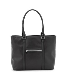 Perfect Suit FActory | 前ポケット トートバッグ ブラック/ネイビー(トートバッグ)