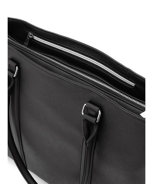 Perfect Suit FActory（パーフェクトスーツファクトリー）の「前ポケット　トートバッグ　ブラック/ネイビー（トートバッグ・メンズ・ブラック/ネイビー・FREE）」の9枚目の写真