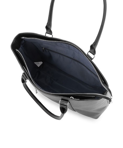 Perfect Suit FActory（パーフェクトスーツファクトリー）の「前ポケット　トートバッグ　ブラック/ネイビー（トートバッグ・メンズ・ブラック/ネイビー・FREE）」の15枚目の写真