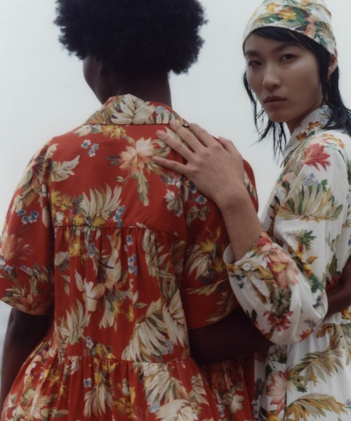 Erdem(アーデム)の「SHORT SLEEVE ANKLE LENGTH SHIRT DRESS(ワンピース・レディース・ブラウン系その他・6/8)」の3枚目の写真