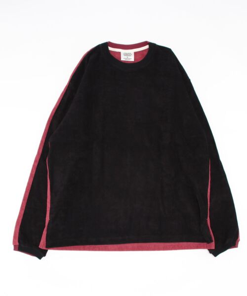 -〔MEN'S〕-　　THING FABRICS シングファブリックス　　BICOLOR LONG SLEEVE ORGANIC PILE JERSEY main image 1