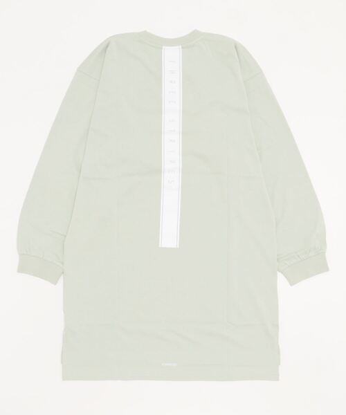 adidas(アディダス)の「アディダス adidas WWORDINGチュニックTシャツ(Tシャツ/カットソー・レディース・ライトグリーン/ブラック/ホワイト・S/M/L/XL)」の4枚目の写真