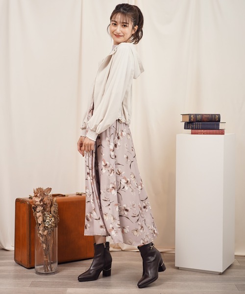 NOELA(ノエラ)の「ショートマウンテンパーカー(マウンテンパーカー・レディース・ネイビー/オフホワイト・フリー)」の9枚目の写真