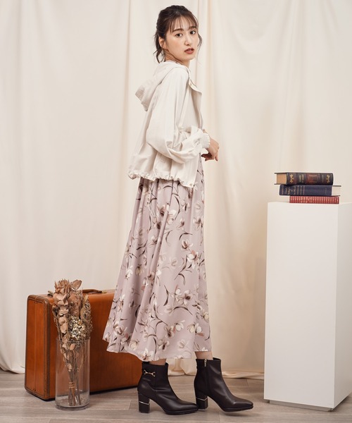 NOELA(ノエラ)の「ショートマウンテンパーカー(マウンテンパーカー・レディース・ネイビー/オフホワイト・フリー)」の10枚目の写真