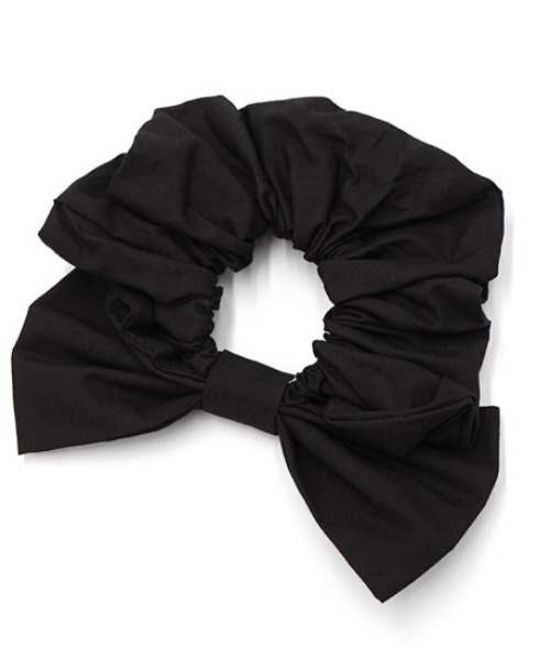 flower(フラワー)の「フレンチリボンシュシュ(シュシュ・レディース・ブラック/アイボリー・FREE)」の13枚目の写真